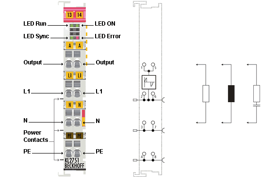 Диммер KL2751 Диммер KL2751